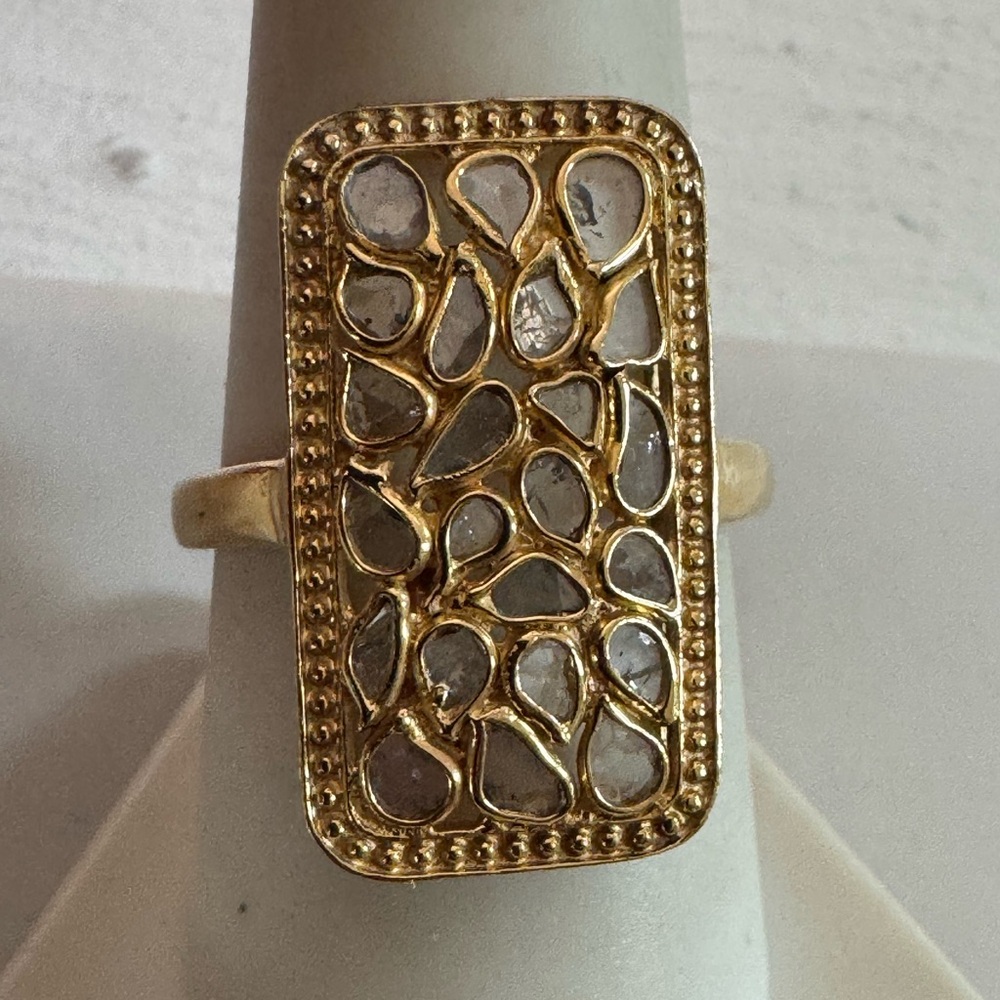 925 Diamond Ring - Picture 8 of 14